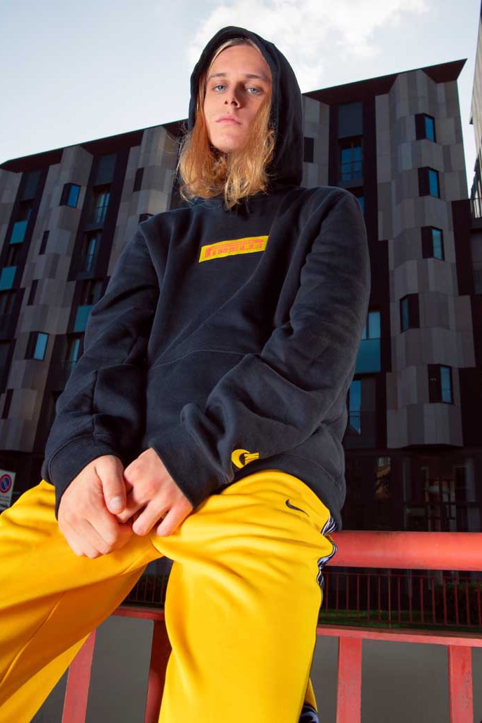 Nike Debuts Inter Milan x Pirelli Racing Collection lookbooks f1 formula one race cars racetracks football soccer collaborations