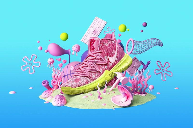 nike spongebob squarepants sponge bob square pants kyrie irving patrick star sandy cheeks mr krabs squidward tentacles restock october 15 2019