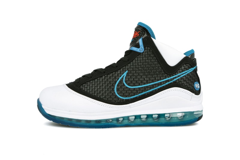 nike lebron james 7 red carpet white black red aqua le bron cu5133 100 colorway release date buy october 2019 29