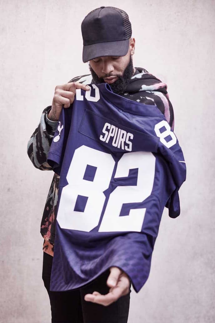 Nike Odell Beckham Jr Launch Spurs X Nfl Collection Hypebeast