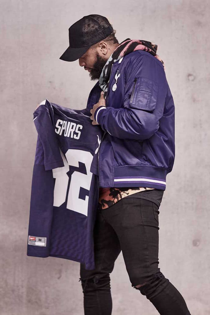 Nike Odell Beckham Jr Launch Spurs X Nfl Collection Hypebeast