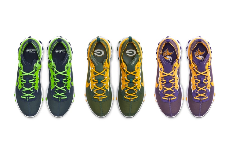 Nike Releases "NFL" Pack for the React Element 55
