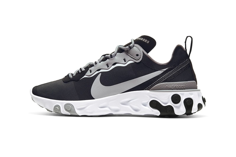 Nike React Element 55 NFL Pack ck4801-400 Release shoes kicks footwear National Football League 