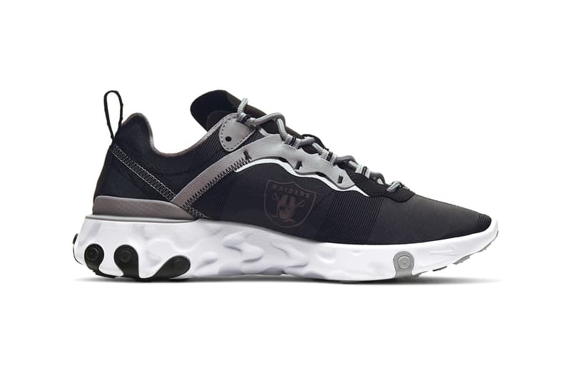 Nike React Element 55 NFL Pack ck4801-400 Release shoes kicks footwear National Football League