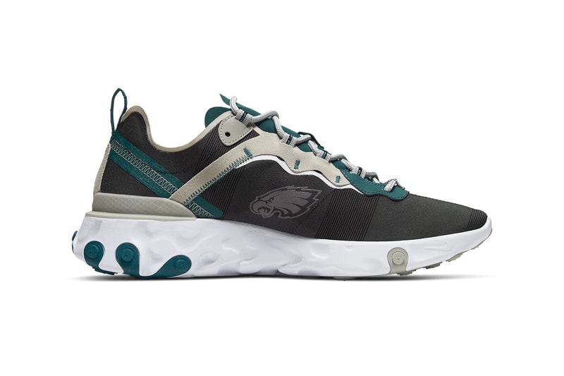 Nike React Element 55 NFL Pack ck4801-400 Release shoes kicks footwear National Football League 