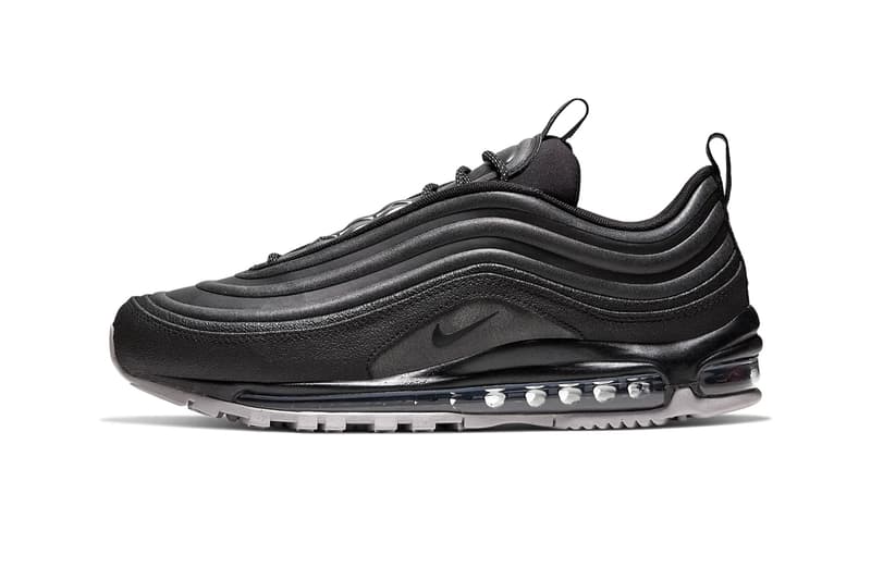 Nike Air Max 97 "Utility" Pack Release Info color "Sepia Stone/Moon Particle/Total Orange/Racer Blue"  BQ5615-200 "Black/Grey" BQ5615-001 drop date price where to cop bubble unit 