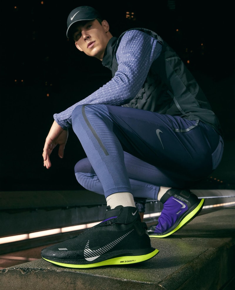 Nike Running Holiday Collection 2019 Lookbook wintertime runners shield Nike Zoom Pegasus turbo sneakers
