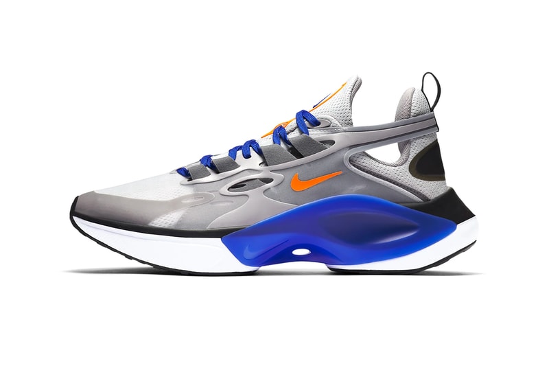 Nike Signal D MS X Pure Platinum Ocean Cube Atmosphere Gray Cool AT5303 003 004 sneakers footwear shoes bikes cars swoosh total orange