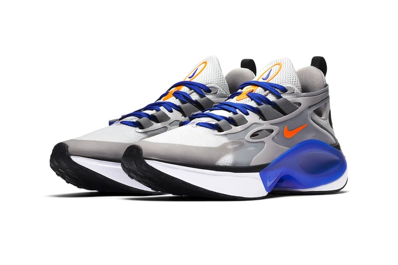 Nike Signal D MS X Pure Platinum Ocean Cube Atmosphere Gray Cool AT5303 003 004 sneakers footwear shoes bikes cars swoosh total orange