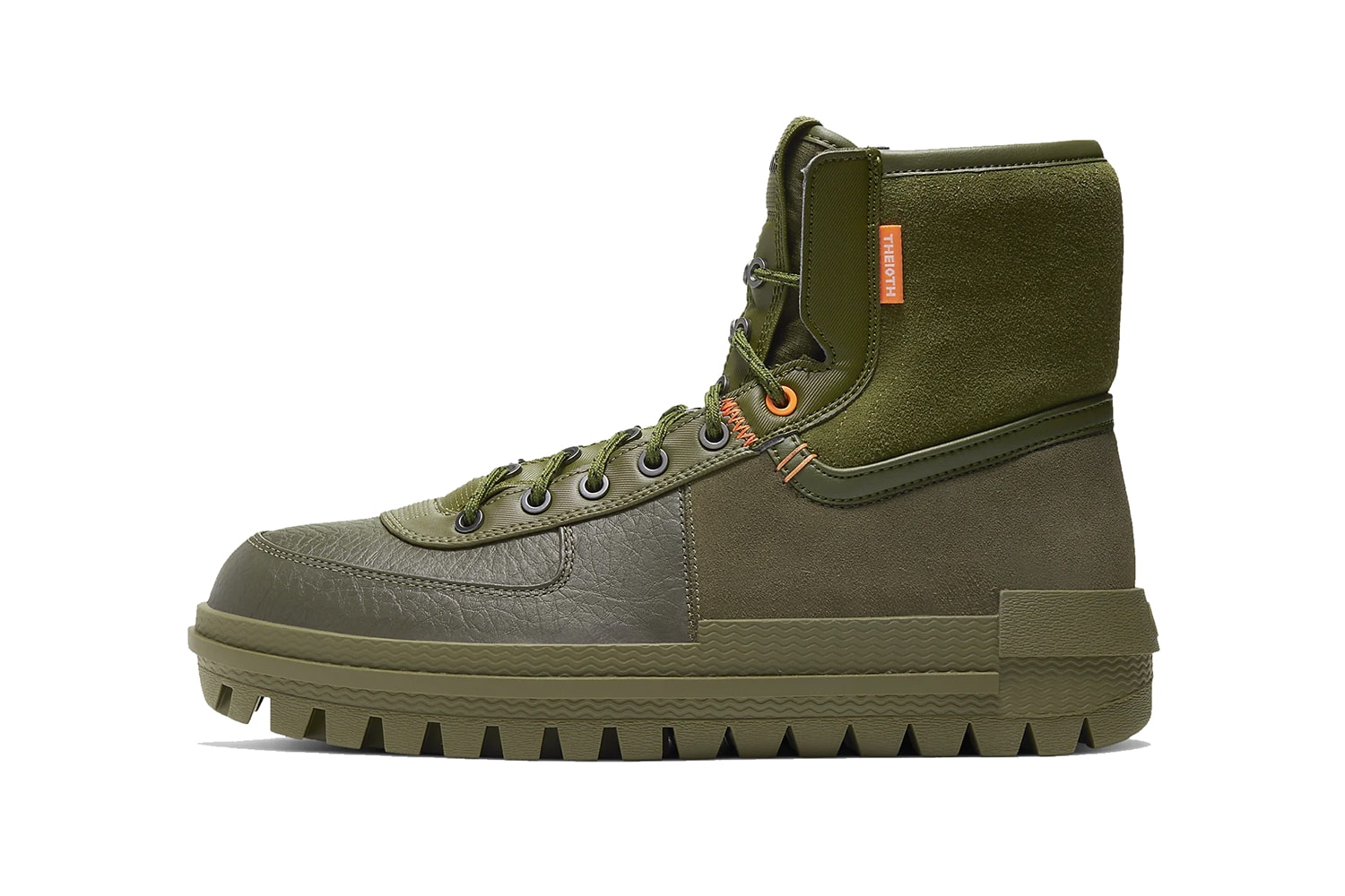 Nike Xarr Boot Release boots outwear winter snow rain military olive green sage green leather Air Force 1 shoes sneakers kicks the10th 