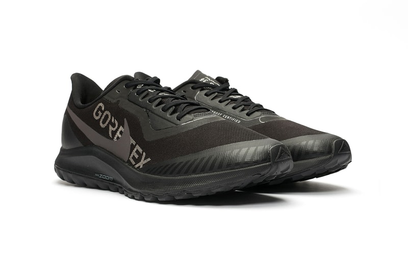nike zoom gore tex 36 pegasus trail running hard wearing sneaker footwear trainers buy cop purchase weatherproof best winter sneakers Bv7762-300 -001 black thunder grey galactic jade