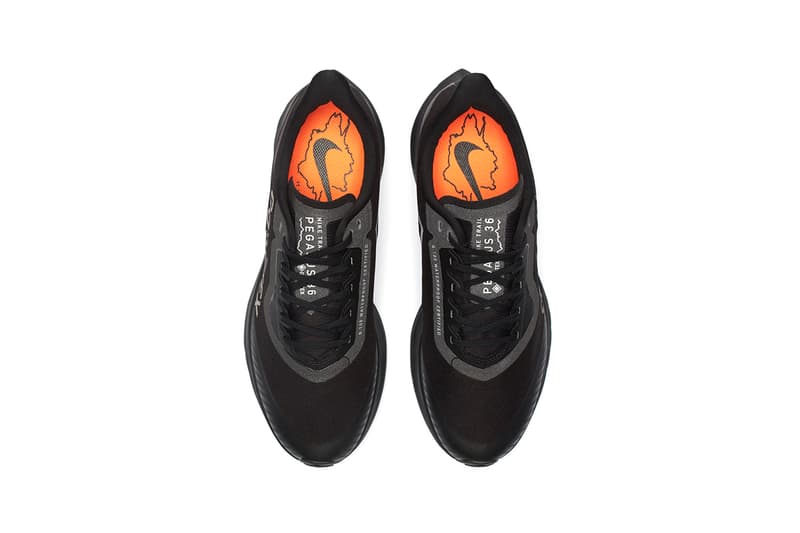 nike zoom gore tex 36 pegasus trail running hard wearing sneaker footwear trainers buy cop purchase weatherproof best winter sneakers Bv7762-300 -001 black thunder grey galactic jade