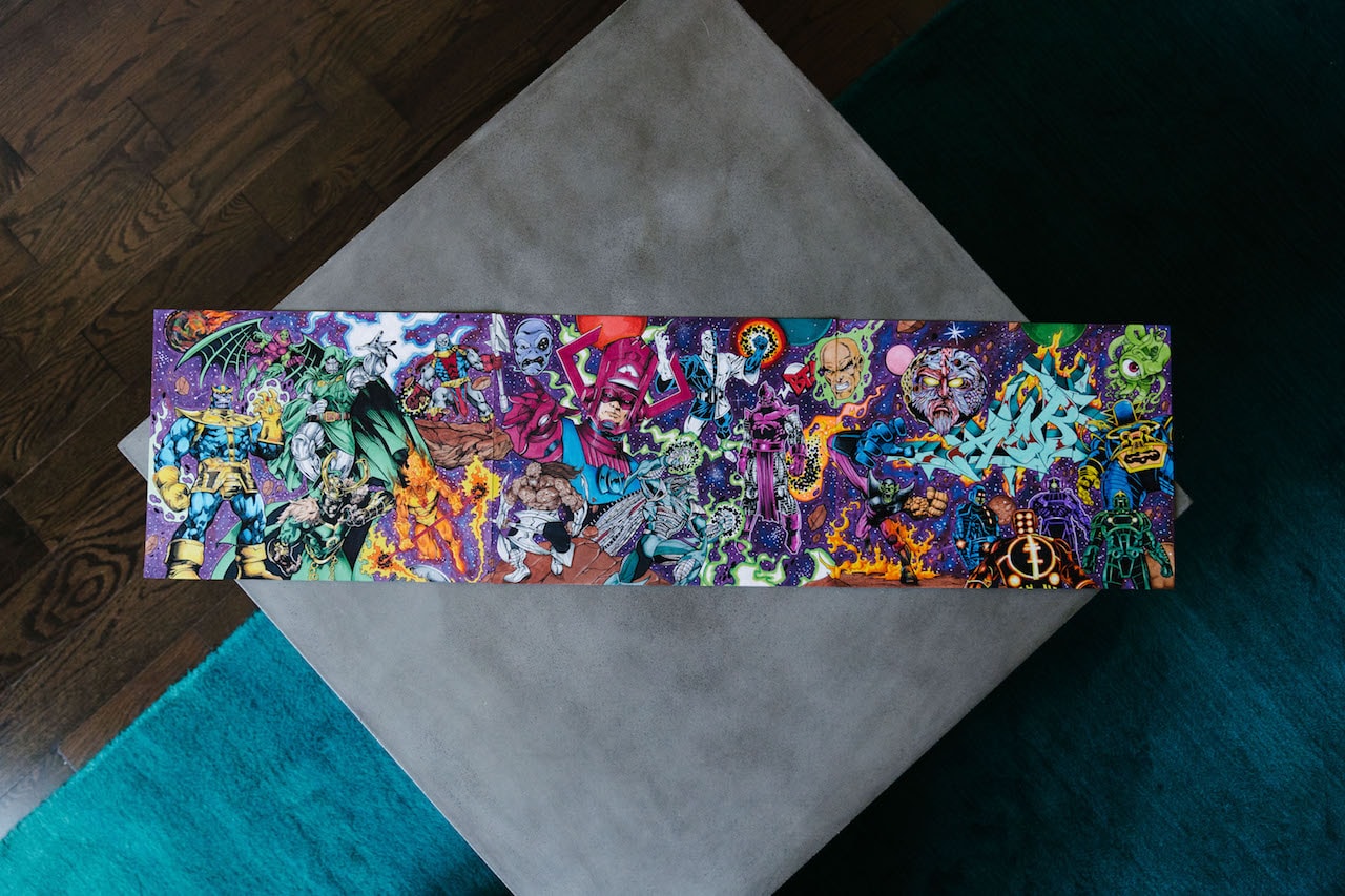 pen and paper nover interview graffiti street art kaws art collector contemporary art acrylic paintings