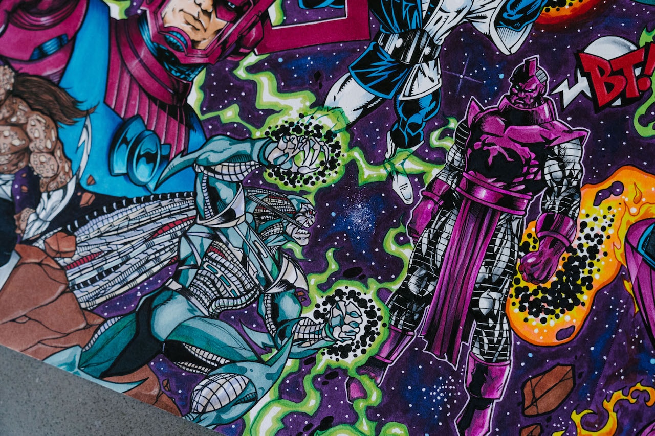 pen and paper nover interview graffiti street art kaws art collector contemporary art acrylic paintings