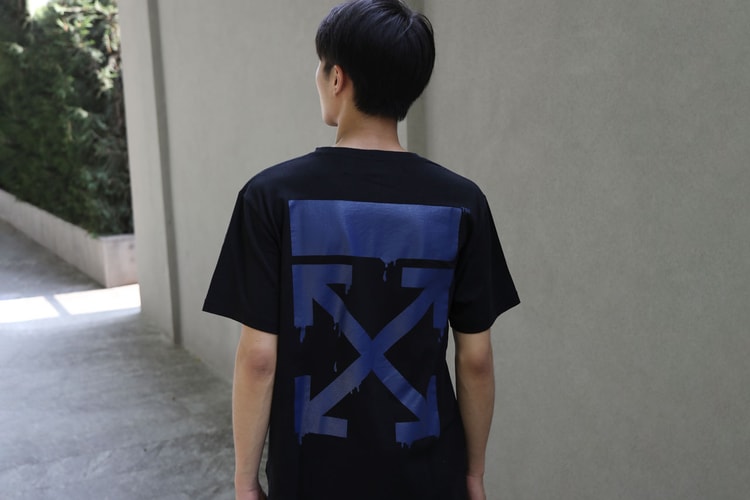 Off-White™ Launches Dripping Logo Capsule in Hong Kong