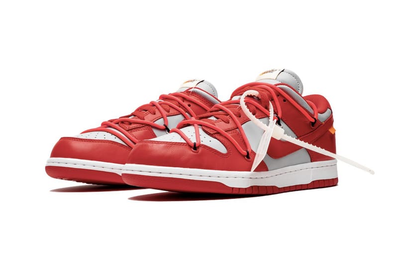 nike sb dunk low red white