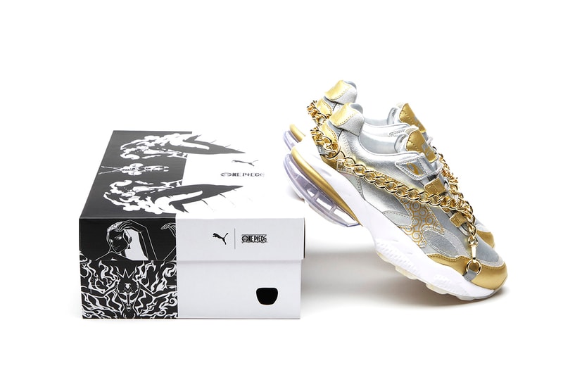 One Piece X PUMA Joint Cell Venom Shoe Sales, Reflective Material  Eye-Catching