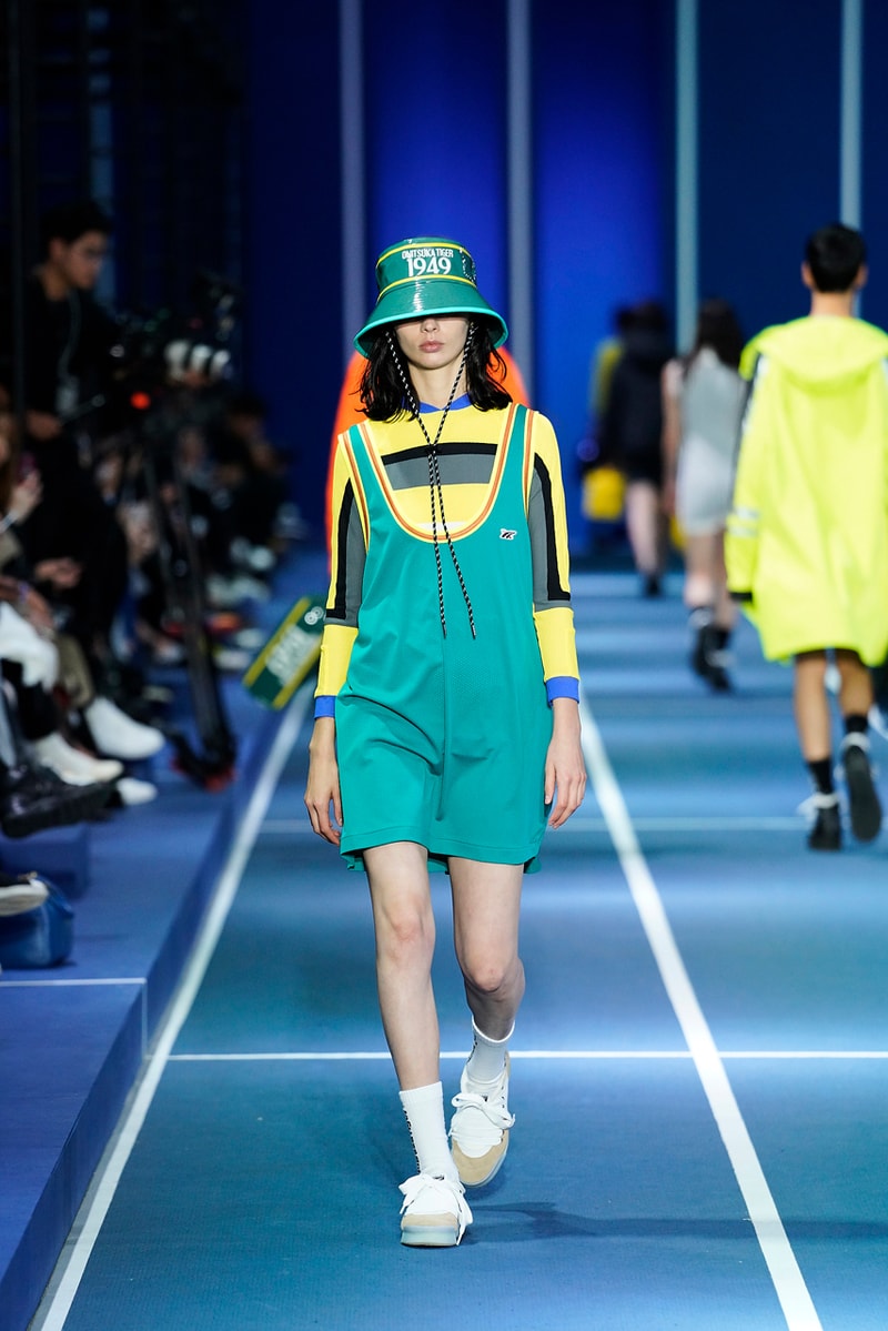 onitsuka tiger spring summer 2020 runway show tokyo fashion week creative director andrea pompilio sporty heritage innovation sportswear
