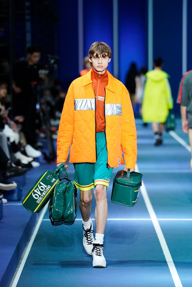 onitsuka tiger spring summer 2020 runway show tokyo fashion week creative director andrea pompilio sporty heritage innovation sportswear