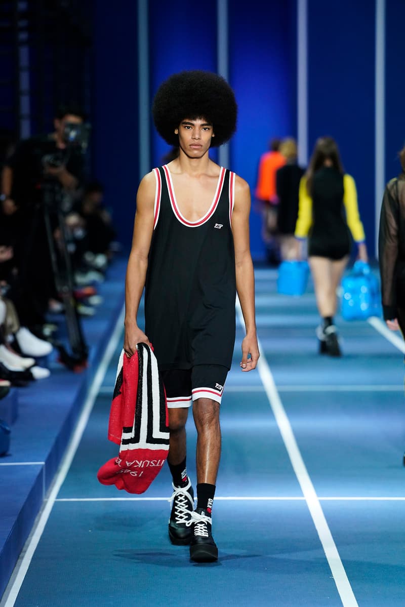 onitsuka tiger spring summer 2020 runway show tokyo fashion week creative director andrea pompilio sporty heritage innovation sportswear