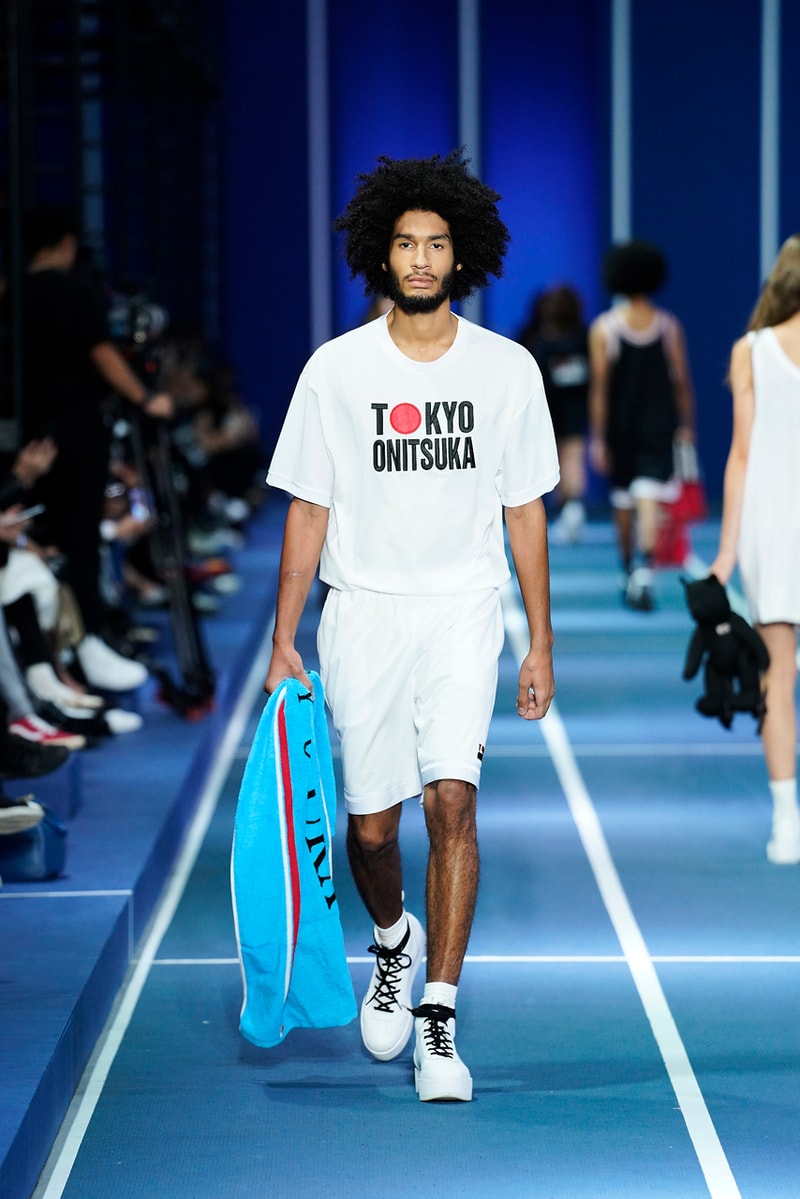 onitsuka tiger spring summer 2020 runway show tokyo fashion week creative director andrea pompilio sporty heritage innovation sportswear