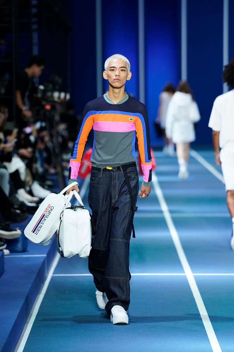 onitsuka tiger spring summer 2020 runway show tokyo fashion week creative director andrea pompilio sporty heritage innovation sportswear