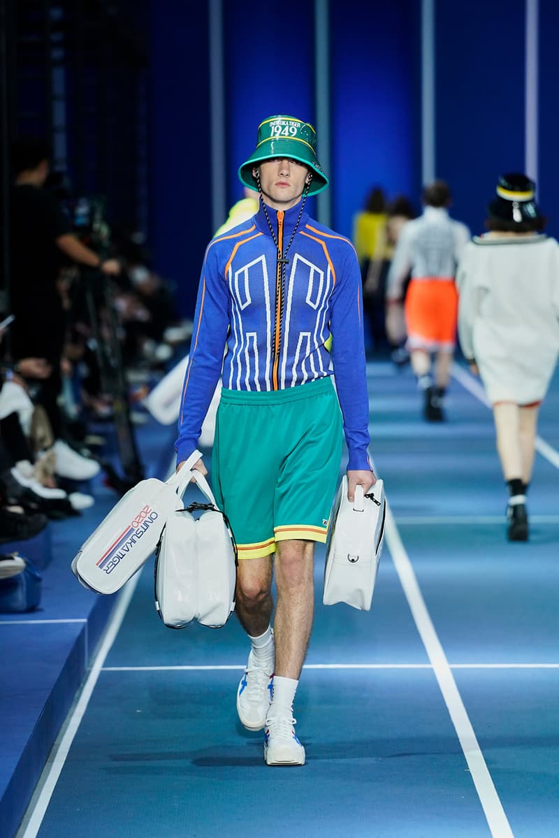 onitsuka tiger spring summer 2020 runway show tokyo fashion week creative director andrea pompilio sporty heritage innovation sportswear