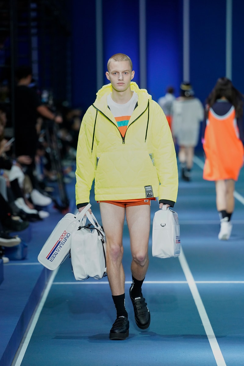 onitsuka tiger spring summer 2020 runway show tokyo fashion week creative director andrea pompilio sporty heritage innovation sportswear