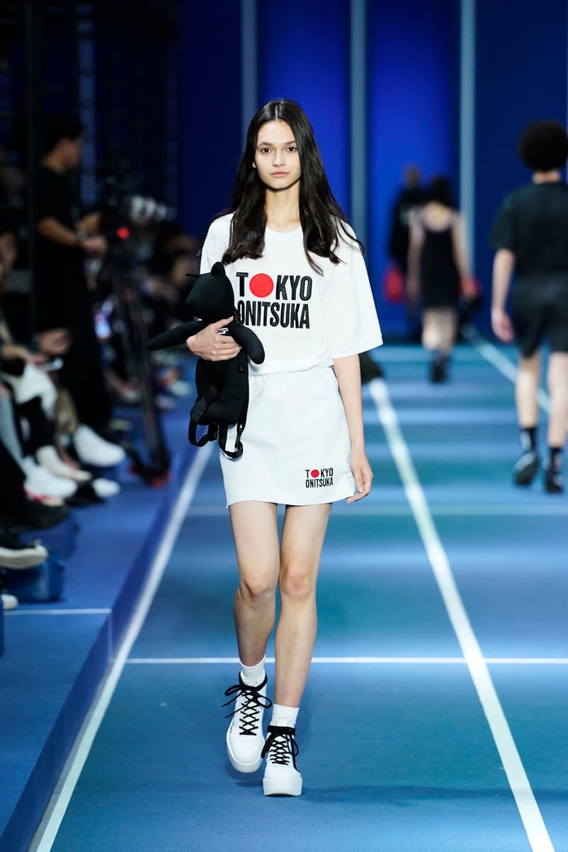 onitsuka tiger spring summer 2020 runway show tokyo fashion week creative director andrea pompilio sporty heritage innovation sportswear