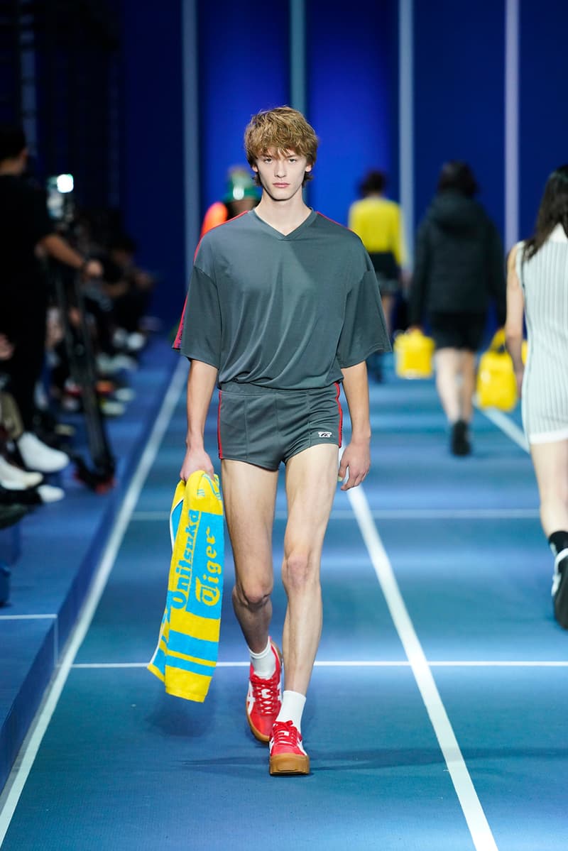 onitsuka tiger spring summer 2020 runway show tokyo fashion week creative director andrea pompilio sporty heritage innovation sportswear