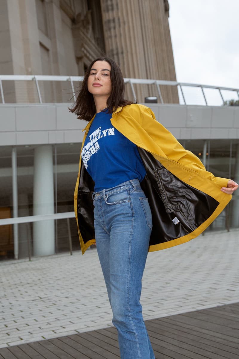 Brooklyn Museum Only NY Capsule Collection T-shirts Hats Tote Bags Mugs Blue White Pink Purple Red Yellow Teal Sphinx Triangles Black