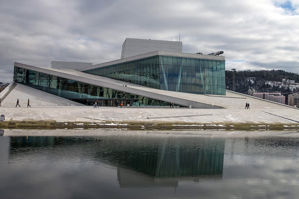 Oslo Opera House by Stanislav Krasilnikovtass via getty images