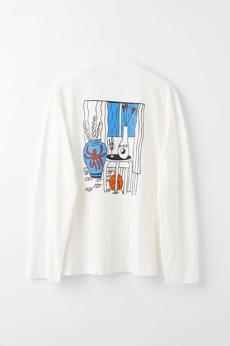Our Legacy WORK SHOP x Artek Stool 60 Ystävä Capsule Collection Clothing T-Shirt Short Sleeve Long-Sleeve Dover Street Market Ginza Showcase Founders Alvar Aalto Creative Director Cristopher Nying Hank Grüner Jockum Hallin