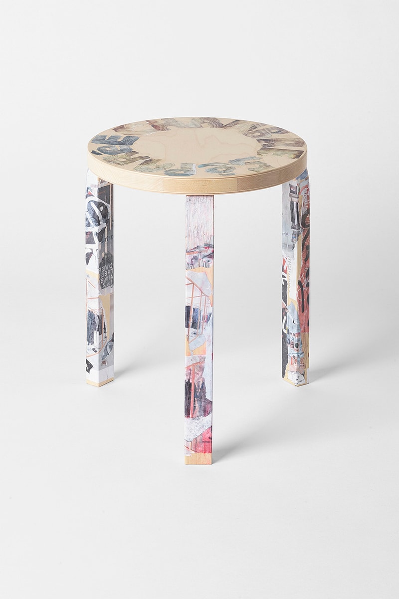 Our Legacy WORK SHOP x Artek Stool 60 Ystävä Capsule Collection Clothing T-Shirt Short Sleeve Long-Sleeve Dover Street Market Ginza Showcase Founders Alvar Aalto Creative Director Cristopher Nying Hank Grüner Jockum Hallin