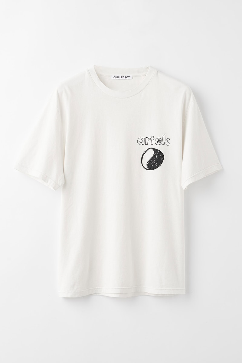 Our Legacy WORK SHOP x Artek Stool 60 Ystävä Capsule Collection Clothing T-Shirt Short Sleeve Long-Sleeve Dover Street Market Ginza Showcase Founders Alvar Aalto Creative Director Cristopher Nying Hank Grüner Jockum Hallin