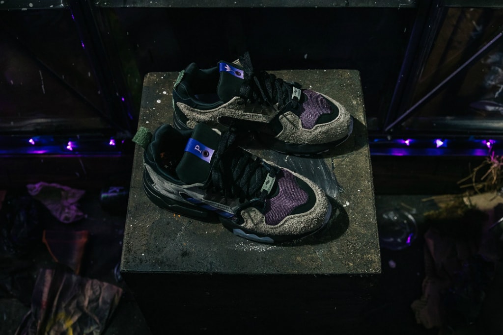 PACKER ADIDAS CONSORTIUM ZX TORSION MEGA VIOLET shoes sneakers collab collaboration purple black october 2019 fw19 fall winter cost price where to buy details pic pics