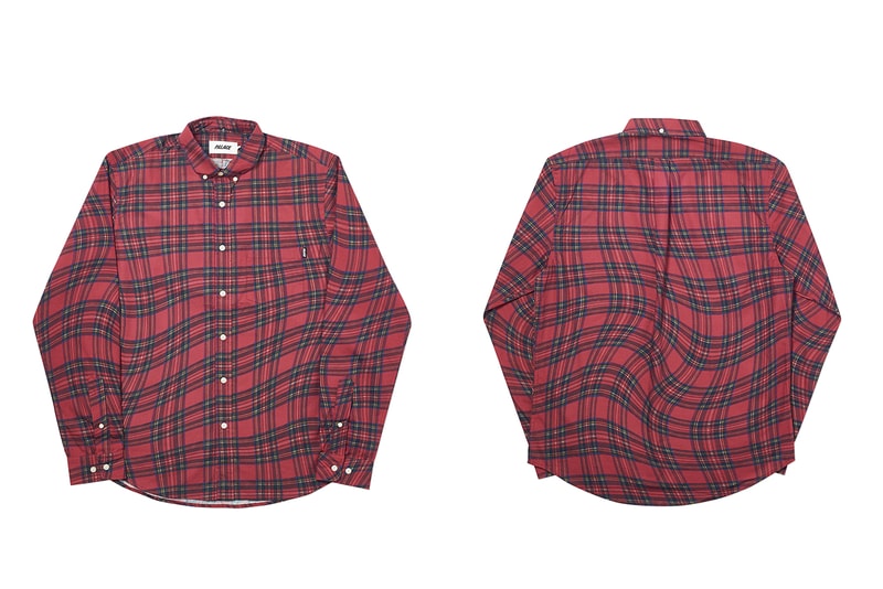 Palace Winter 2019 Week Five Drop List Releasing November 1 Skateboarding Beanie Sweater Hoodies T-Shirts Caps Corduroy Optical Illusion Tees Polartec Flecto Holidays