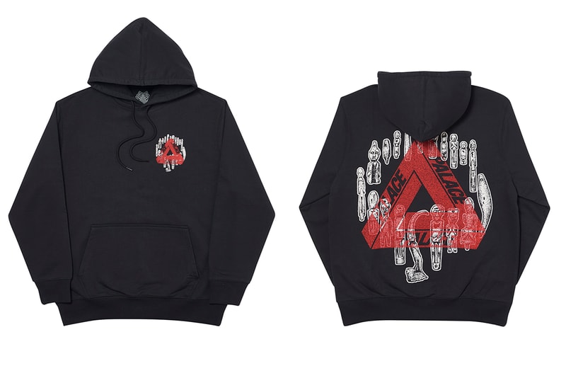 Palace Winter 2019 Week Five Drop List Releasing November 1 Skateboarding Beanie Sweater Hoodies T-Shirts Caps Corduroy Optical Illusion Tees Polartec Flecto Holidays