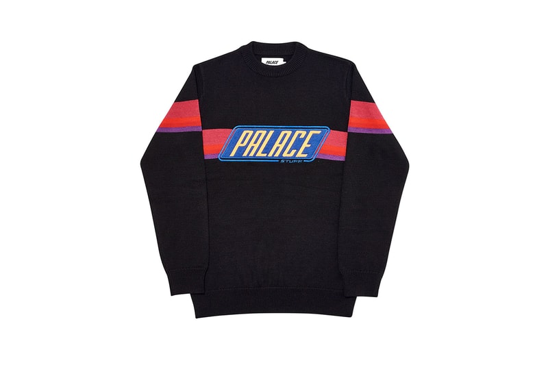 Palace skateboards week four winter 2019 release drop list matrix puffa hoodie beanie cap hat t-shirt longsleeve knitwear sweatshirt buy cop purchase first look