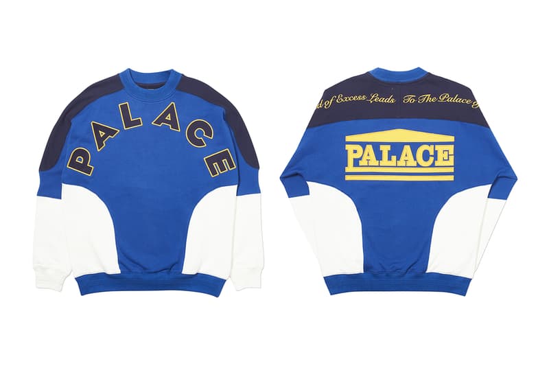 Palace Skateboards Winter 2019 Week Two Seasonal Drops Skateboards Skateboarding Jackets T-Shirts Caps Jumpers Sweatshirts Track Pants Release info Date Buy Reebok JK Workout Mid