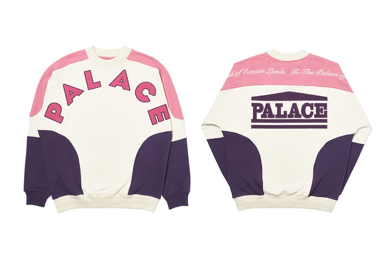 Palace Skateboards Winter 2019 Week Two Seasonal Drops Skateboards Skateboarding Jackets T-Shirts Caps Jumpers Sweatshirts Track Pants Release info Date Buy Reebok JK Workout Mid