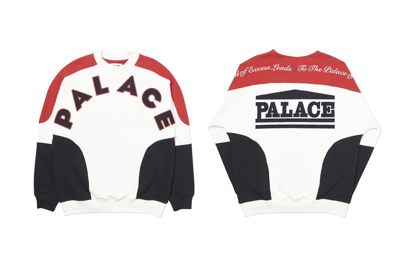 Palace Skateboards Winter 2019 Week Two Seasonal Drops Skateboards Skateboarding Jackets T-Shirts Caps Jumpers Sweatshirts Track Pants Release info Date Buy Reebok JK Workout Mid