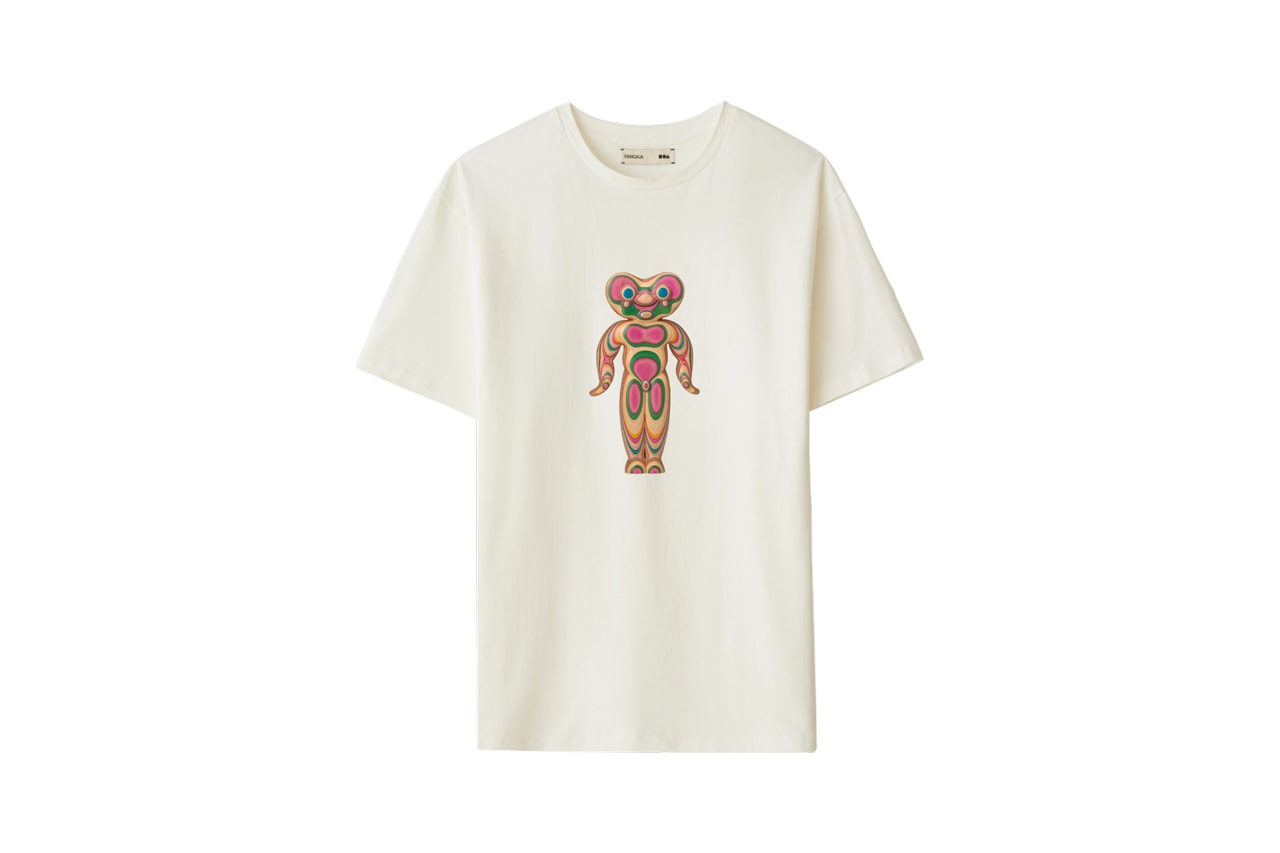 Haroshi PANGAIA Capsule Collection Release Seaweed T-shirts Skateboard Wooden Sculptures Prints Pink Red Blue Brown Green 
