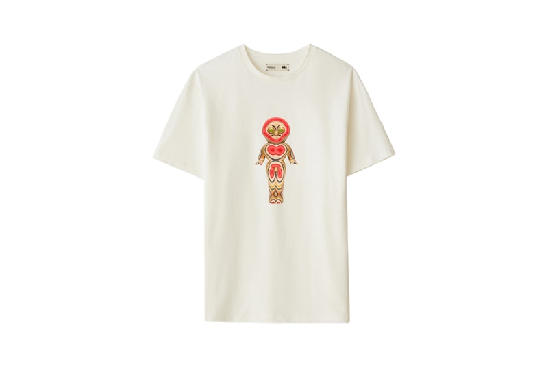 Haroshi PANGAIA Capsule Collection Release Seaweed T-shirts Skateboard Wooden Sculptures Prints Pink Red Blue Brown Green 