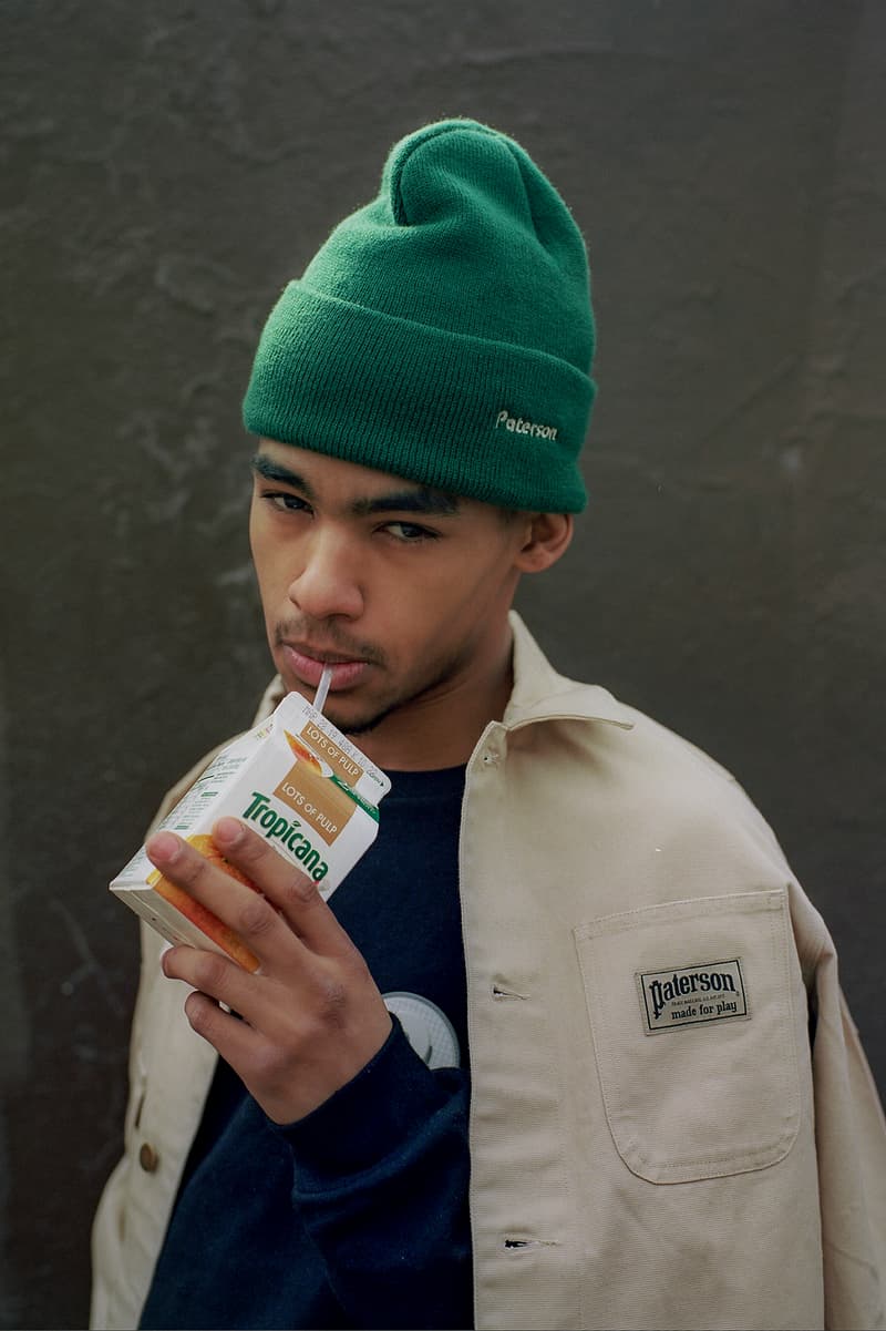 Paterson Fall/Winter 2019 Late Lookbook New Jersey Hoodies Beanies Layering Essentials