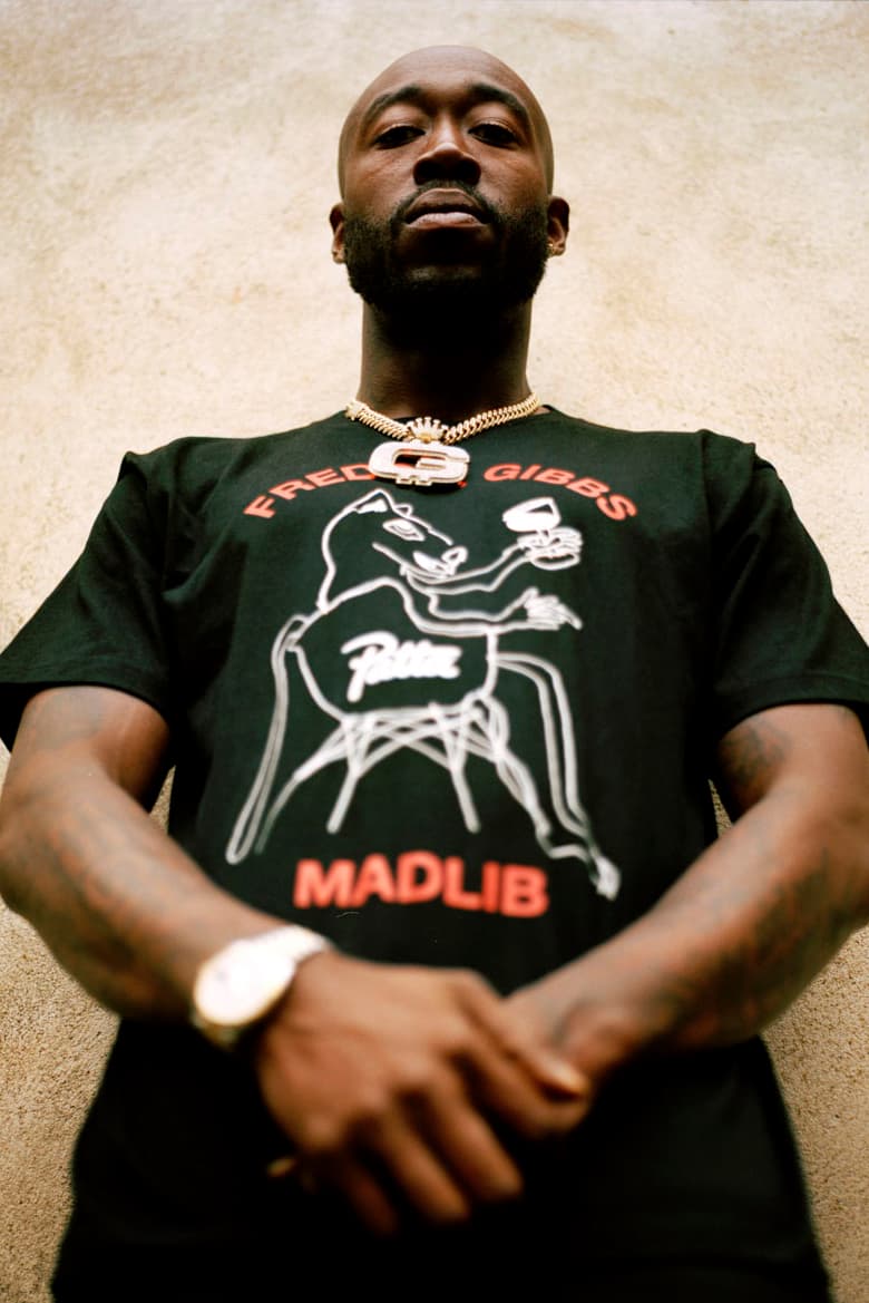 freddie gibbs madlib patta soundsystem t-shirts release details bandana tour data amsterdam london milan web store how to buy purchase cop