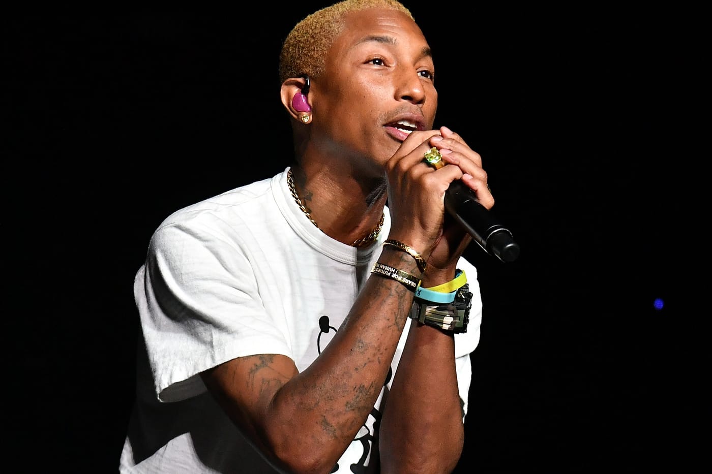 pharrell in the water