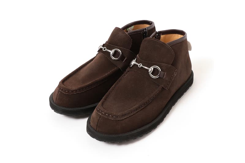Pilgrim Surf + Supply Suicoke BETO SWAPB Black Dark Brown footwear chukka boots shoes sneakers collaborations loafers vibram sole