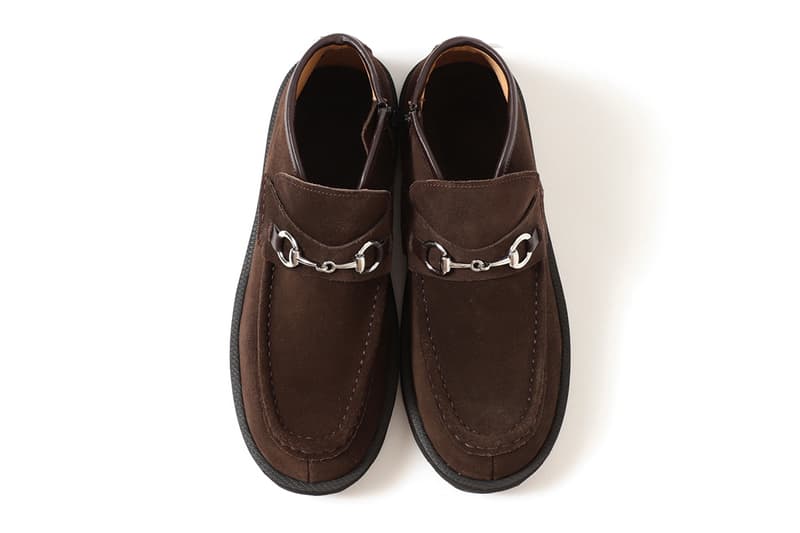 Pilgrim Surf + Supply Suicoke BETO SWAPB Black Dark Brown footwear chukka boots shoes sneakers collaborations loafers vibram sole