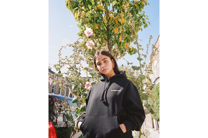 Places+Faces Fall/Winter 2019 Lookbook Collection First Drop Knits Hoodies Sweatshirts T-shirts Red Black White Tote Bag